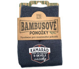 Albi Bambusové ponožky Kamarád, veľkosť 39 - 46