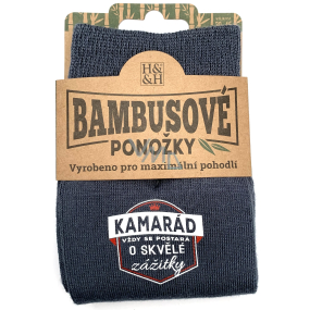 Albi Bambusové ponožky Kamarád, veľkosť 39 - 46