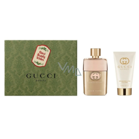Gucci Guilty pour Femme parfumovaná voda 50 ml + telové mlieko 50 ml, darčeková sada pre ženy
