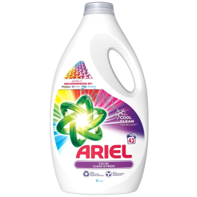 Ariel Color tekutý prací gél na farebné oblečenie 43 dávok 2,15 l