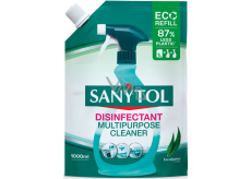 Sanytol Eukalyptus dezinfekčný univerzálny čistiaci prostriedok 1 l náhradná kazeta