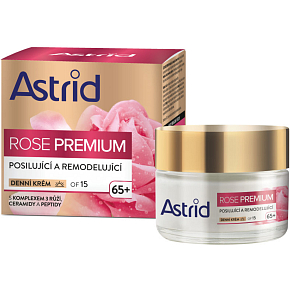 Astrid Rose Premium 65+ posilňujúci a remodelujúci denný krém OF15, 50 ml
