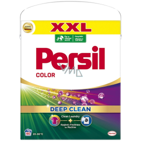 Persil Deep Clean Color prací prášok na farebnú bielizeň box 60 dávok 3,3 kg