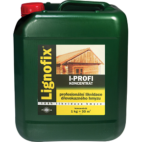 Lignofix I-profi likvidácia drevokazného hmyzu, zelený, 5 kg Lignofix I-profi likvidácia drevokazného hmyzu, zelený, 5 kg