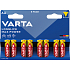 Varta Longlife Max Power AA tužkové batérie 8 ks