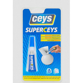 Ceys Super Ceys sekundové lepidlo, 3 g Ceys Super Ceys sekundové lepidlo, 3 g