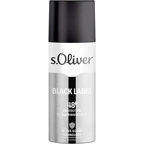s.Oliver Black Label deodorant pre mužov 150 ml s.Oliver Black Label deodorant pre mužov 150 ml