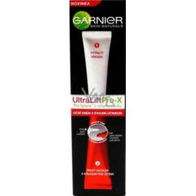 Garnier Ultralift Pro-X očný krém s dvojitým účinkom 2 x 5 ml