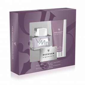 David Beckham Signature for Her toaletná voda 30 ml + sprchový gél 75 ml darčeková sada