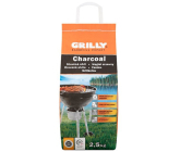 Grill Drevené 100% prírodné grilovacie uhlie 2,5 kg