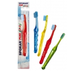 Spokar 3432 Plus extra mäkkú zubnú kefku do 6 rokov vlákna Hexagonal viac farieb1 kus