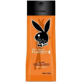 Playboy Miami Spicy Orange 2v1 sprchový gél a šampón pre mužov 250 ml