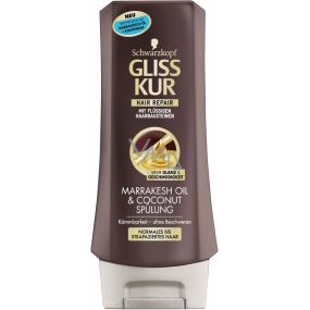 Gliss Kur Marrakesh Oil & Coconut balzam normálne ľahko poškodené vlasy 200 ml