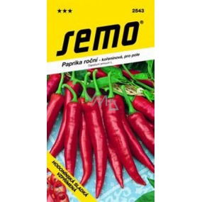 Semo Paprika ročná koreninová pre pole - Hodonínská sladká vzpriamená 0,6 g