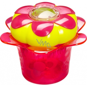 Tangle Teezer Flowerpots Profesionálna kompaktná kefa na vlasy Princess ružový