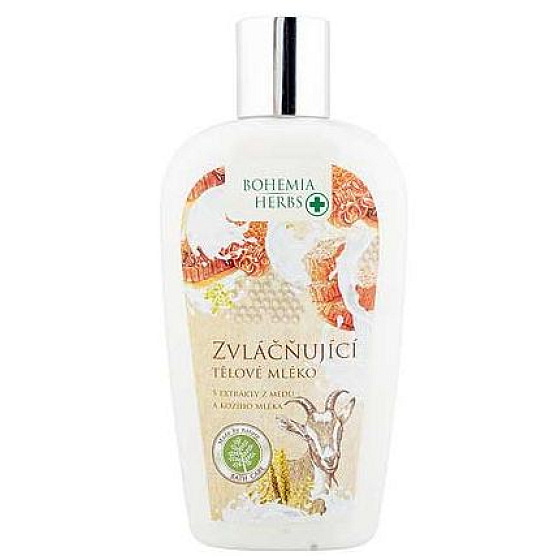 Bohemia Gifts Med a Kozie mlieko telové mlieko 250 ml