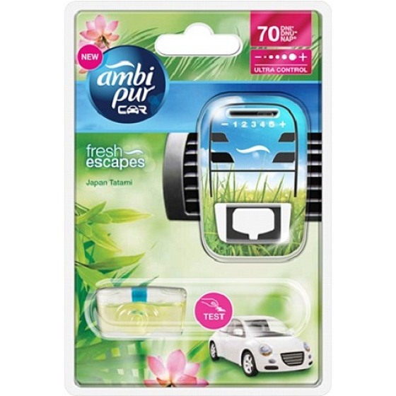 Ambi Pur Car Japan Tatami kompletný strojček 7 ml