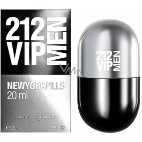 Carolina Herrera 212 VIP Men New York Pills toaletná voda 20 ml