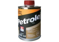 Severochema Petrolej určený na svietenie v petrolejových lampách a čistenie 420 ml v plechovke