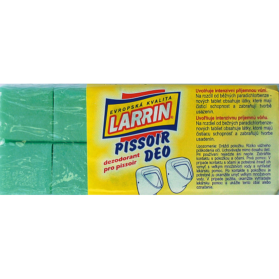 Larrin Pissoir Lesné Deo pevný valček do pisoárov 10 kusov 250 g