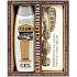 Bohemia Gifts Pre Gentlemana sprchový gél 300 ml + Retro špongia nielen na automobil 185 x 75 x 30 mm