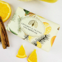 Anglické mydlo Cinnamon & Orange prírodné parfumované mydlo s bambuckým maslom 190 g