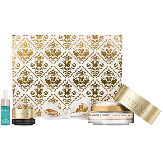 Juvena Skin Rejuvenate denný krém 50 ml + Delining nočný krém 10 ml + Aqua Recharge Essence 10 ml, kozmetická sada