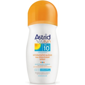 Astrid Sun OF10 hydratačné mlieko na opaľovanie 200 ml sprej