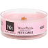 Woodwick Rose - Ruža vonná sviečka s dreveným knôtom petite 31 g