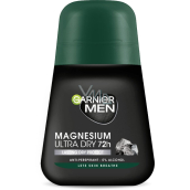 Garnier Men Mineral Magnézium Ultra Dry 72h guličkový antiperspirant dezodorant roll-on pre mužov 50 ml