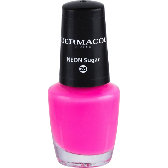 Dermacol Neon Nail Polish Neónový lak na nechty 26 Neon Sugar 5 ml