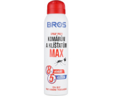 Bros Max Repelent sprej proti komárom a kliešťom 25% DEET 90 ml
