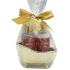Salsa Collection Sparkling Stars telové mlieko 95 ml + sprchový gél 95 ml, kozmetická sada v zlatej vaničke