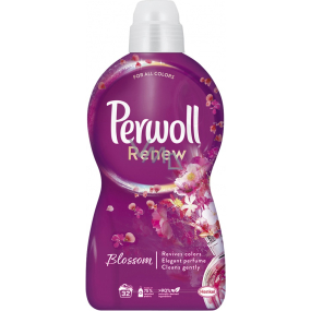 Perwoll Renew Blossom 3v1 tekutý prací gél na všetky druhy bielizne 32 dávok 1,92 l