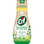Cif All-in-1 Powered by Nature Lemon Eco gél do umývačky riadu 36 dávok 640 ml