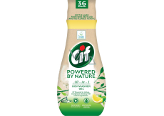 Cif All-in-1 Powered by Nature Lemon Eco gél do umývačky riadu 36 dávok 640 ml