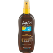 Astrid Sun OF6 Vodoodolný olej na opaľovanie v spreji 200 ml