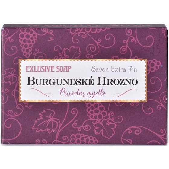 Soaptree Burgundské hrozno prírodné mydlo v krabičke 40 g