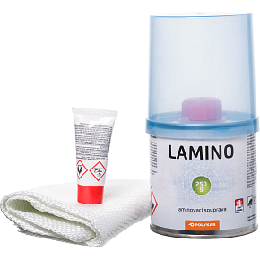 Polykar Laminovací súprava, živica + iniciátor + pás sklenenej tkaniny, 250 g