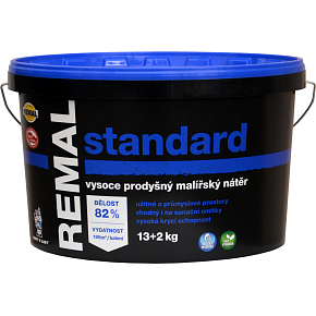 REMAL Standard vysoko priedušná farba na stenu, 13+2 kg