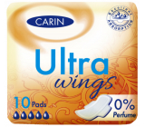 Carine Ultra Wings intímne vložky 10 kusov