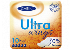 Carine Ultra Wings intímne vložky 10 kusov