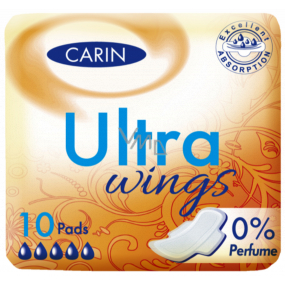 Carine Ultra Wings intímne vložky 10 kusov