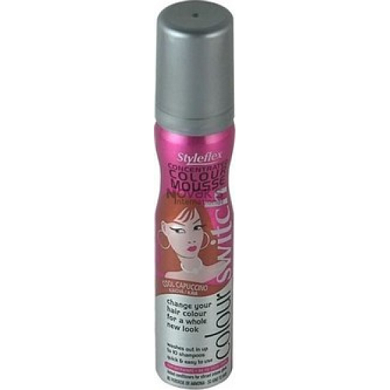 Styleflex Colour Switch penové farbiace tužidlo Kávová 75 ml