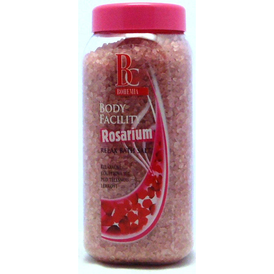 Bohemia Gifts Šípky a Ruže relaxačné soľ do kúpeľa 900 g