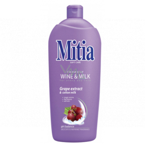 Mitia Wine & Milk tekuté mydlo náhradná náplň 1 l