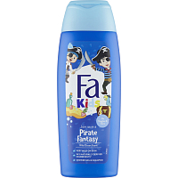 Fa Kids Wild Ocean pirát sprchový gel & šampón, 250 ml