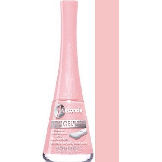Bourjois 1 Seconde Gloss lak na nechty 02 Rose delič 9 ml