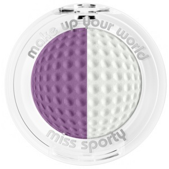 Miss Sporty Studio Color Duo očné tiene 206 Iridescent Purple 2,5 g