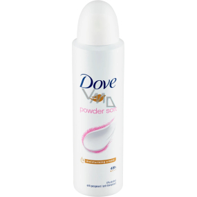 Dove Powder Soft antiperspirant dezodorant v spreji pre ženy 150 ml